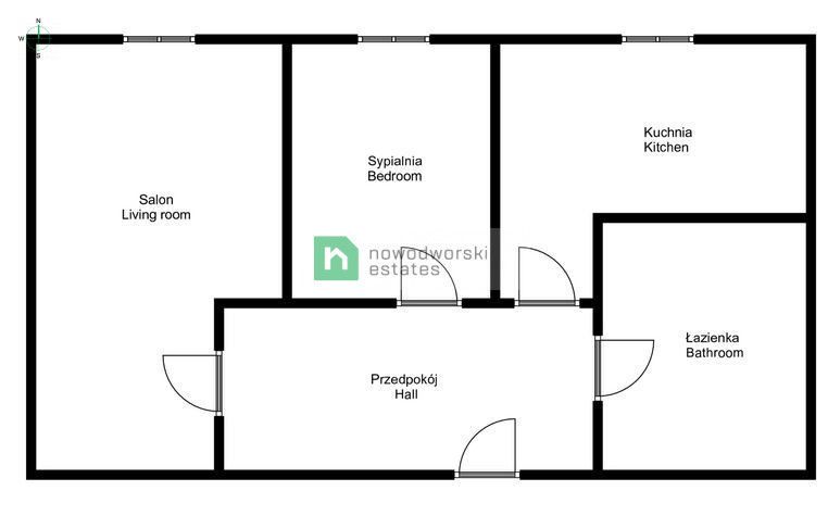 Dwupokojowe stylowe mieszkanie w centrum miasta - Mieszkanie - Wynajem - Wrocław, Stare Miasto