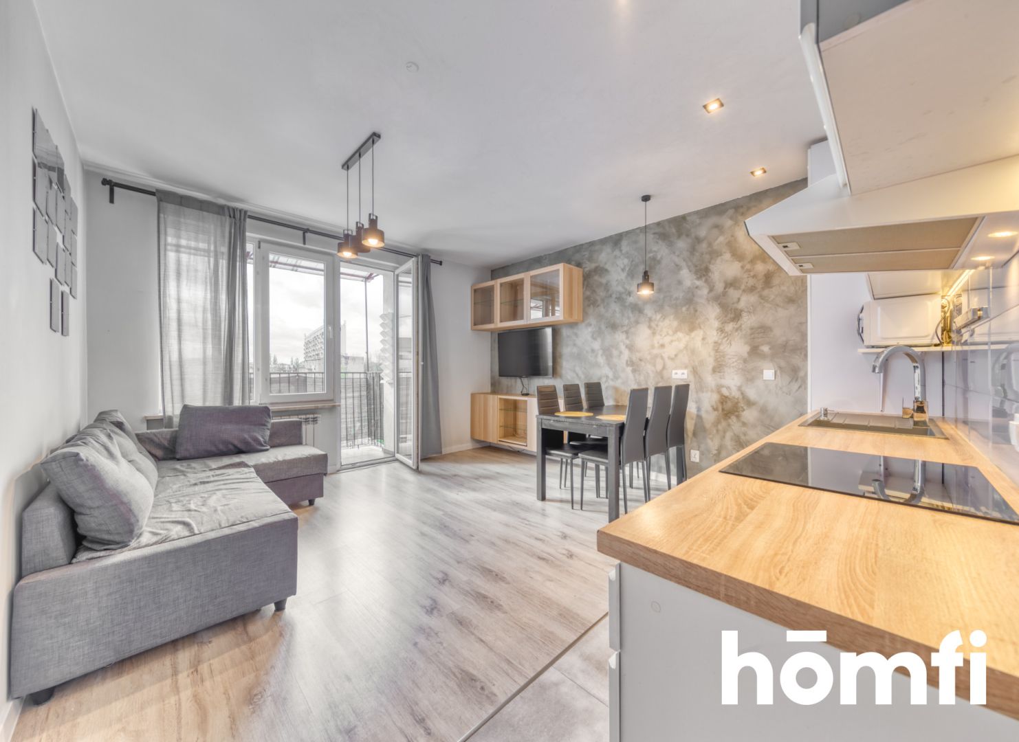 Rozkładowe mieszkanie 3 pok. 60m2 Rzgowska - Mieszkanie - Wynajem - Łódź, Górna