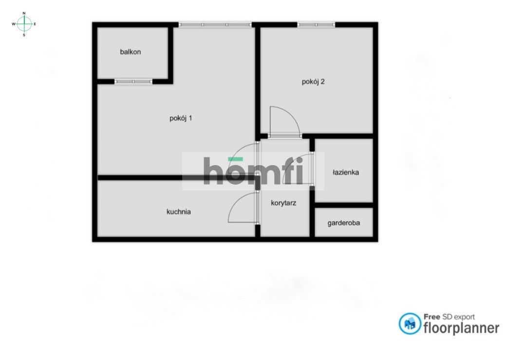 Tymienieckiego street 2 beedroms with a seperate kitchen - Apartment - Rent - Łódź, Śródmieście