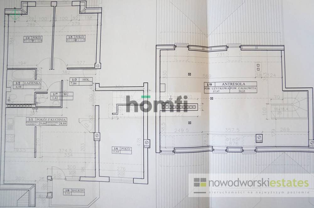 Beautiful, duplex, 140 m2, 5 rooms with a balcony - Apartment - Rent - Wrocław, Krzyki