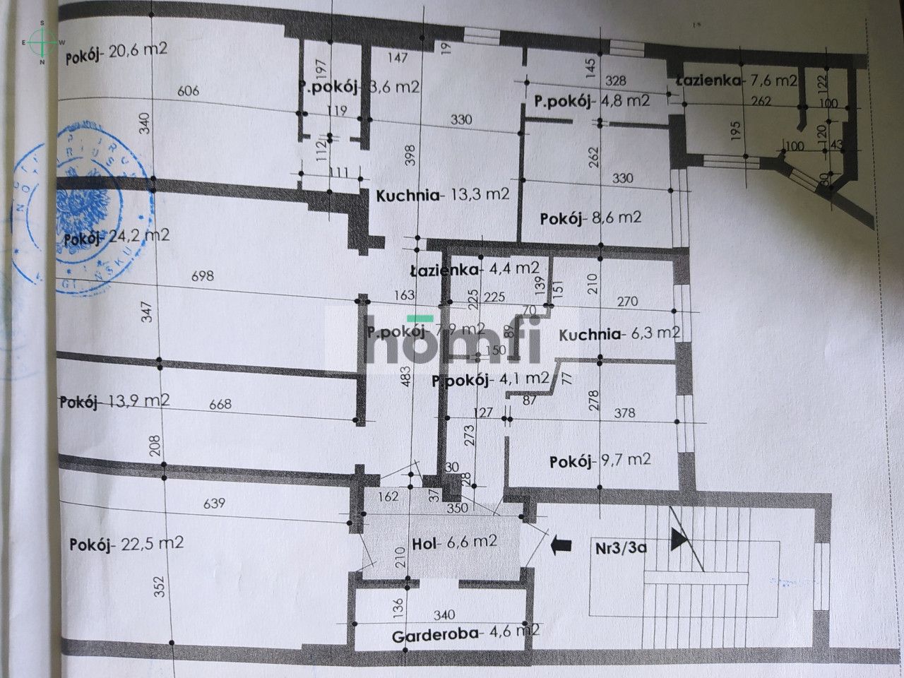 The entire floor of a tenement house in Śródmieście - 6 rooms - Квартира - Продаж - Gdańsk, Dolne Miasto