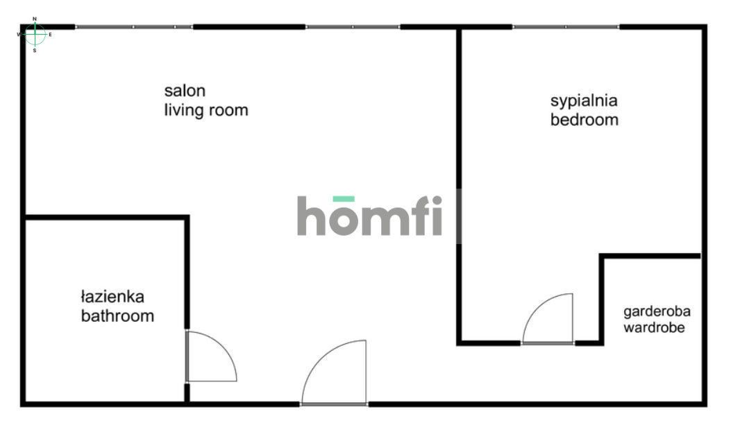COZY, 2-ROOM APARTMENT IN NOWY Dwór - Apartment - Rent - Wrocław, Fabryczna / Nowy Dwór