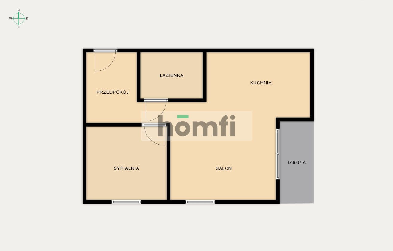 Nowoczesny 2 pok. Apartament blisko Manufaktury - Mieszkanie - Wynajem - Łódź, Bałuty