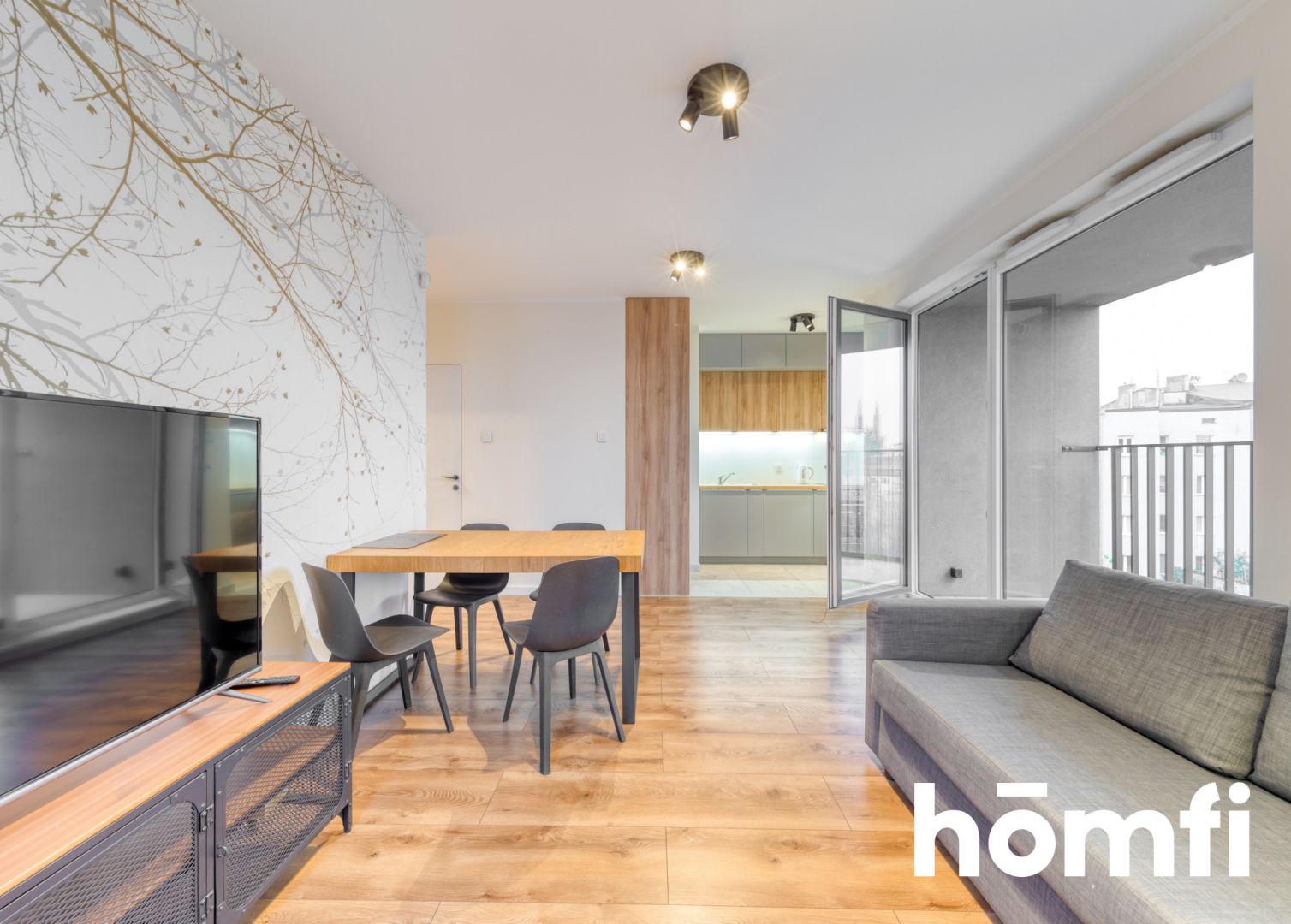 Nowoczesny 2 pok. Apartament blisko Manufaktury - Mieszkanie - Wynajem - Łódź, Bałuty