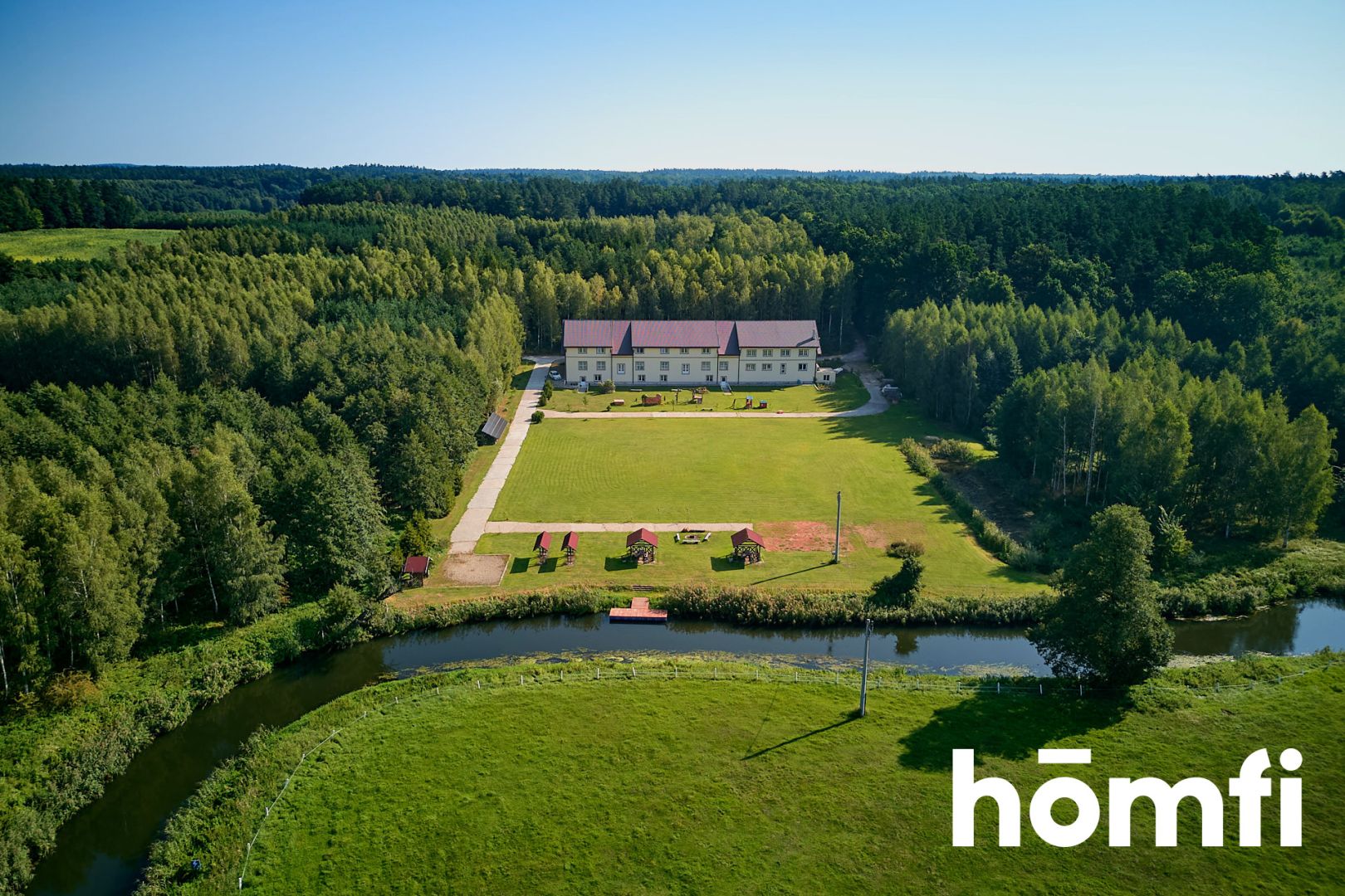 An extraordinary investment on the Łyna River - Комерційне приміщення - Продаж - Olsztyński, Dobre Miasto / Smolajny