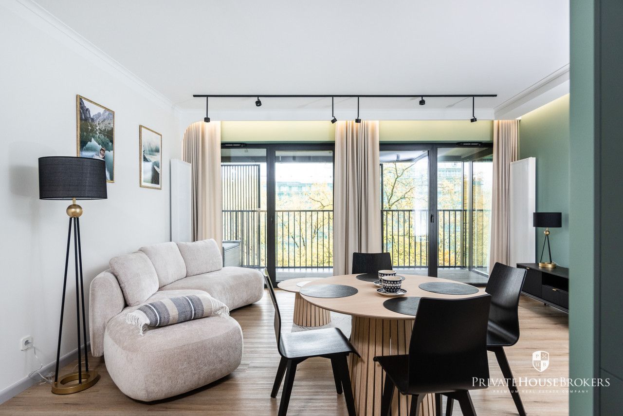 Piastowska 30, 51m²: brand-new premium 2-room apartment | air-con | large balcony | parking | storage - Apartment - Rent - Kraków, Krowodrza / Bronowice