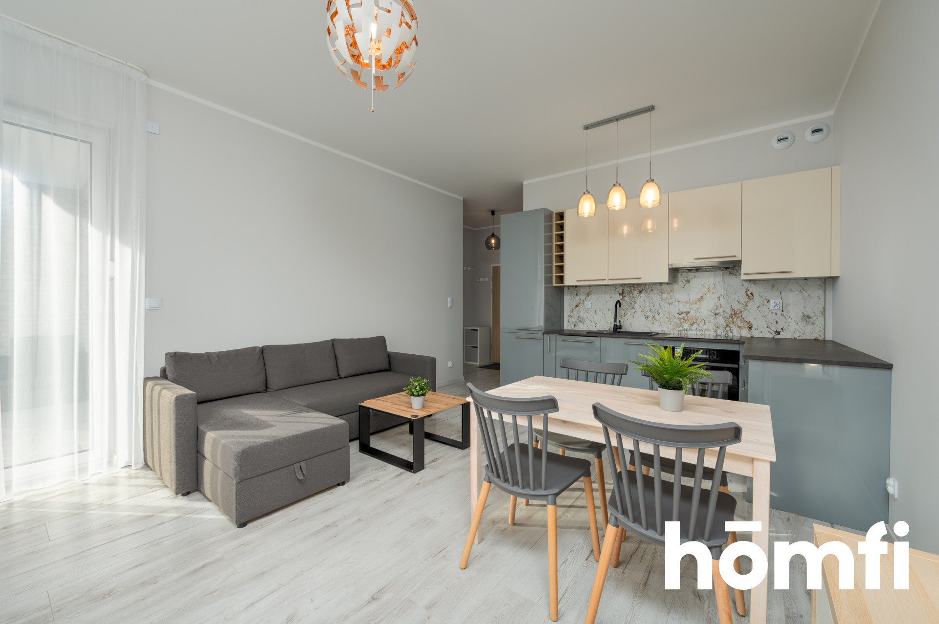 Nowoczesne mieszkanie 2 pok. 48 m2 na Krzykach - Mieszkanie - Wynajem - Wrocław, Krzyki