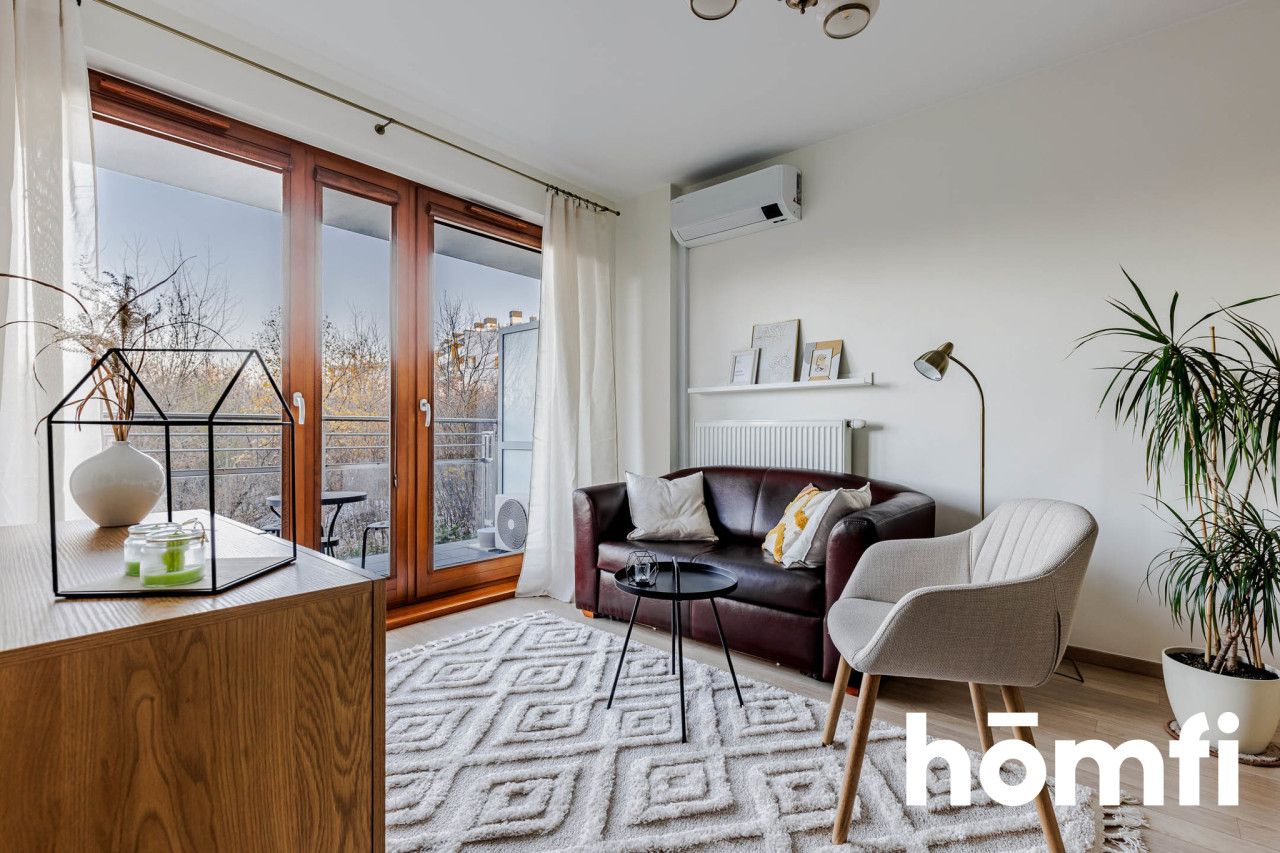 Stylowa kawalerka przy stacji metra Wilanowska - Mieszkanie - Wynajem - Warszawa