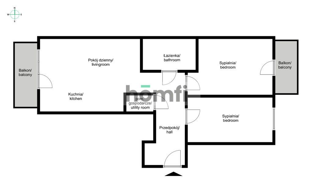 Do wynajęcia 3 pokojowe komfortowe mieszkanie z ciekawym widokiem, Apartamenty Wielicka - Mieszkanie - Wynajem - Kraków, Podgórze / Bieżanów-Prokocim
