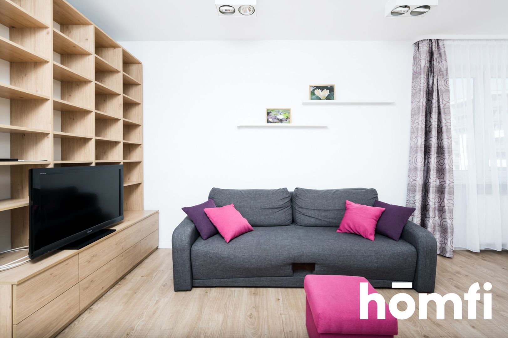 A modern two-room apartment, Stańczyka street - Apartment - Rent - Kraków, Krowodrza / Bronowice