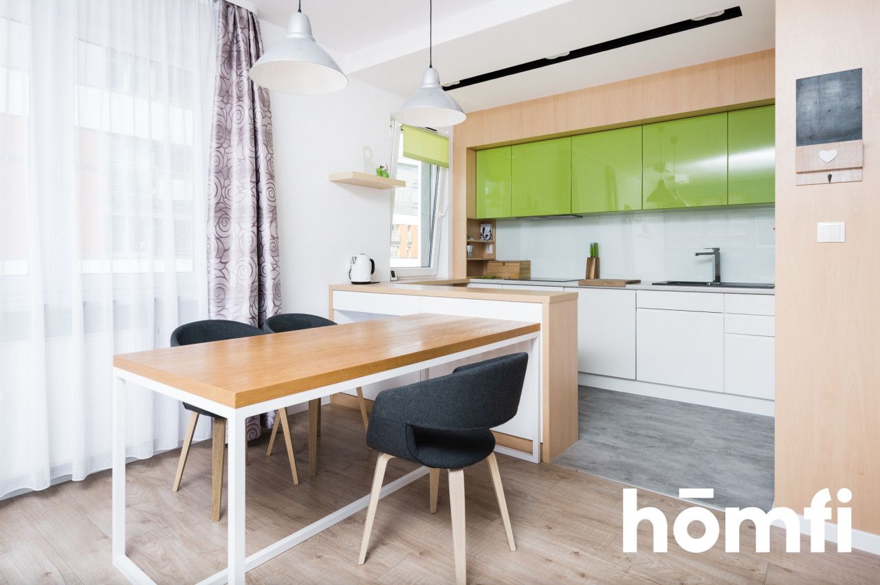 A modern two-room apartment, Stańczyka street - Apartment - Rent - Kraków, Krowodrza / Bronowice