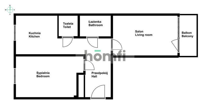 PRZYTULNE MIESZKANIE DWUPOKOJOWE DO WYNAJĘCIA - Mieszkanie - Wynajem - Wrocław, Fabryczna / Gądów Mały