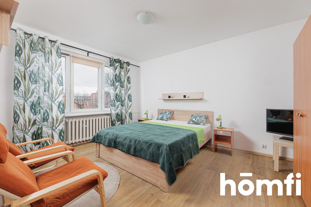 ul Gajowicka, 2 pokoje, widok na park - Mieszkanie - Wynajem - Wrocław, Krzyki / Borek