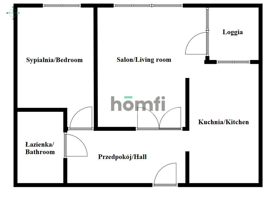 2-room apartment 5 min. from Dworzec Gdański! - Apartment - Rent - Warszawa, Śródmieście / Muranów