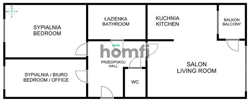 Mieszkanie dla rodziny lub pary 3 pok 72 m2 ul. Rusznikarska blisko do Centrum - Mieszkanie - Wynajem - Kraków, Krowodrza