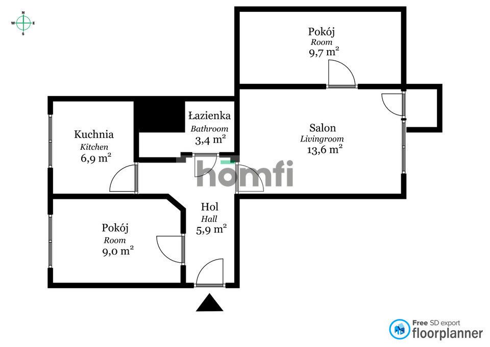 Cozy 3 rooms with a view of the greenery - Apartment - Sale - Lublin, Dziesiąta