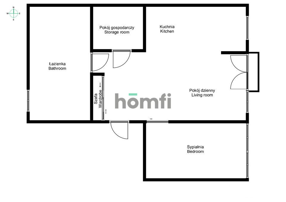 2-room apartment in the Market Square - Łaciarska St. - Apartment - Sale - Wrocław, Stare Miasto / Rynek