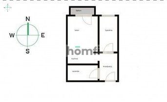 Cozy 1bed with balcony + low rent and parking - Apartment - Rent - Kraków, Krowodrza / Prądnik Biały