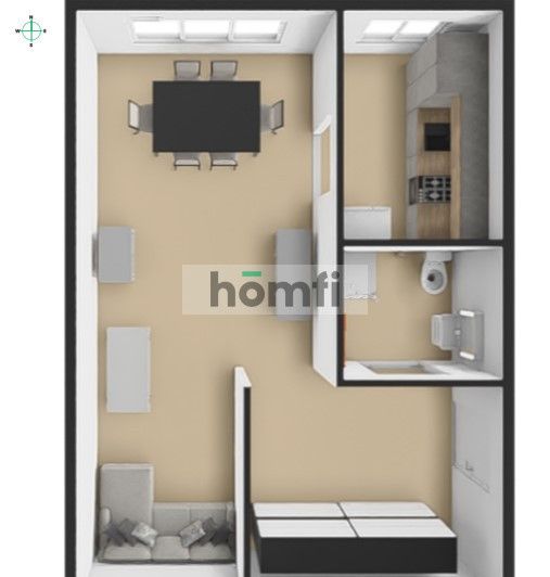 Kawalerka z widokiem na Łódź ! - 36,9 mkw - Mieszkanie - Wynajem - Łódź, Widzew
