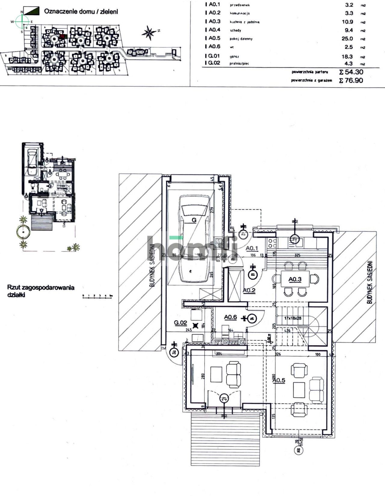 Dom 115 m2 na osiedlu zamkniętym 7 Klonów - Dom - Wynajem - Łódź, Polesie