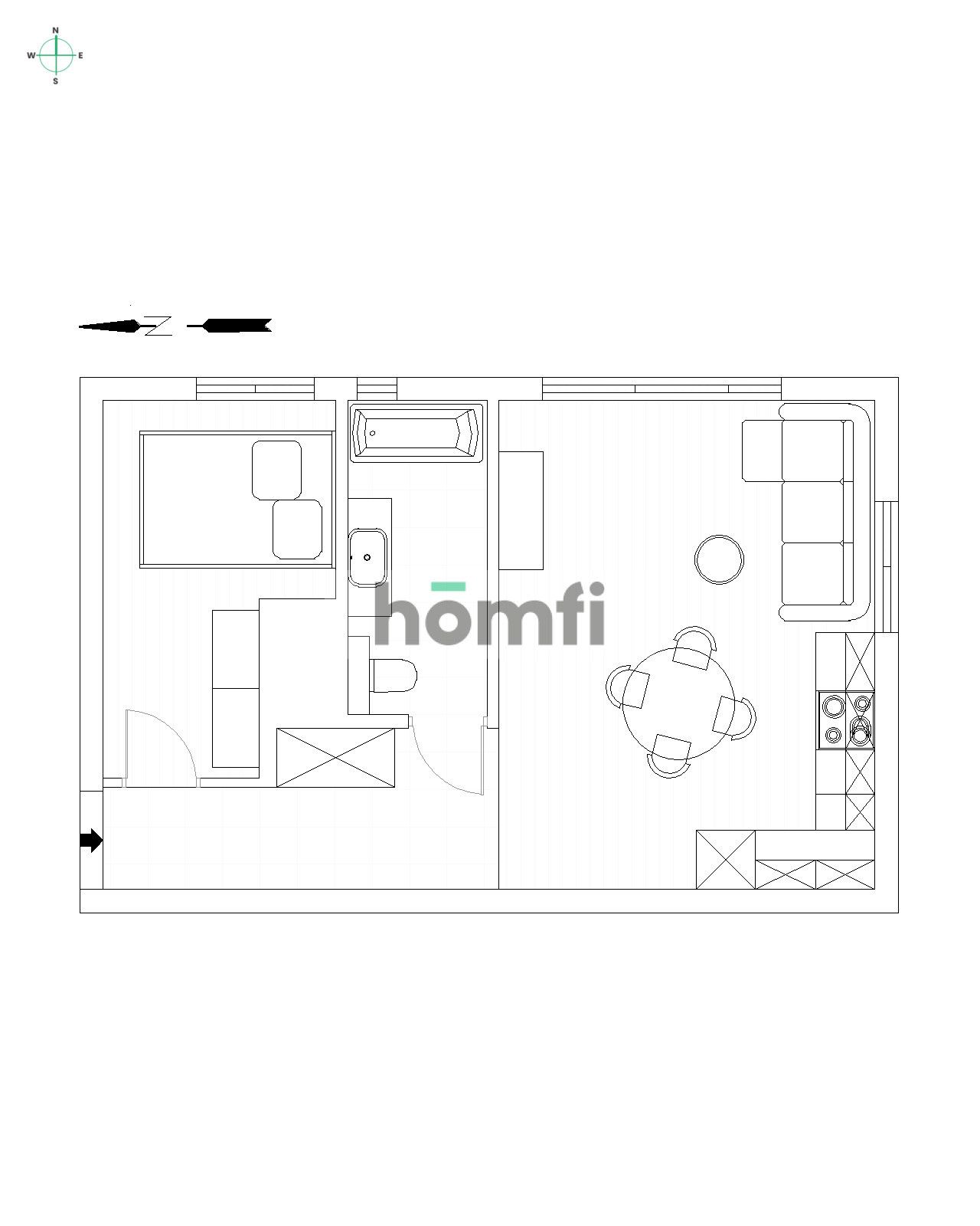 Stylowe i komfortowe mieszkanie w centrum Gdańska - Mieszkanie - Wynajem - Gdańsk, Śródmieście