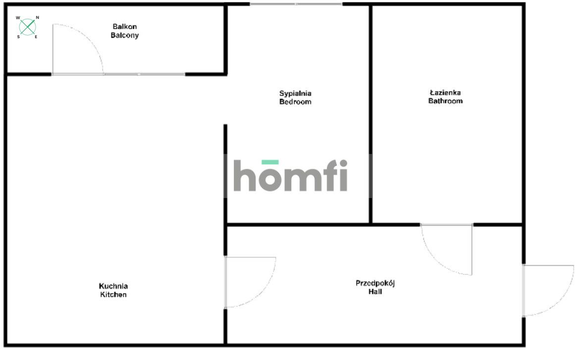 COZY AND BRIGHT TWO ROOM APARTMENT | RUCZAJ | RACIBORSKA - Apartment - Rent - Kraków, Ruczaj