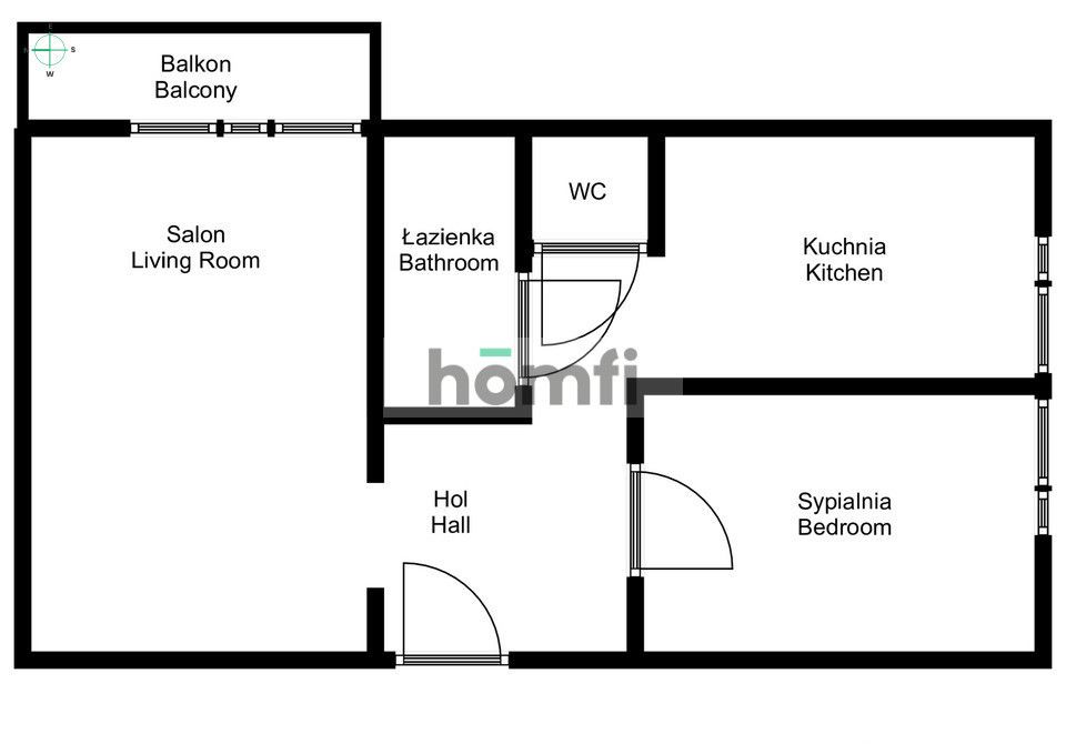Do wynajęcia 2-pok. mieszkanie Poznań/Grunwald - Mieszkanie - Wynajem - Poznań, Grunwald