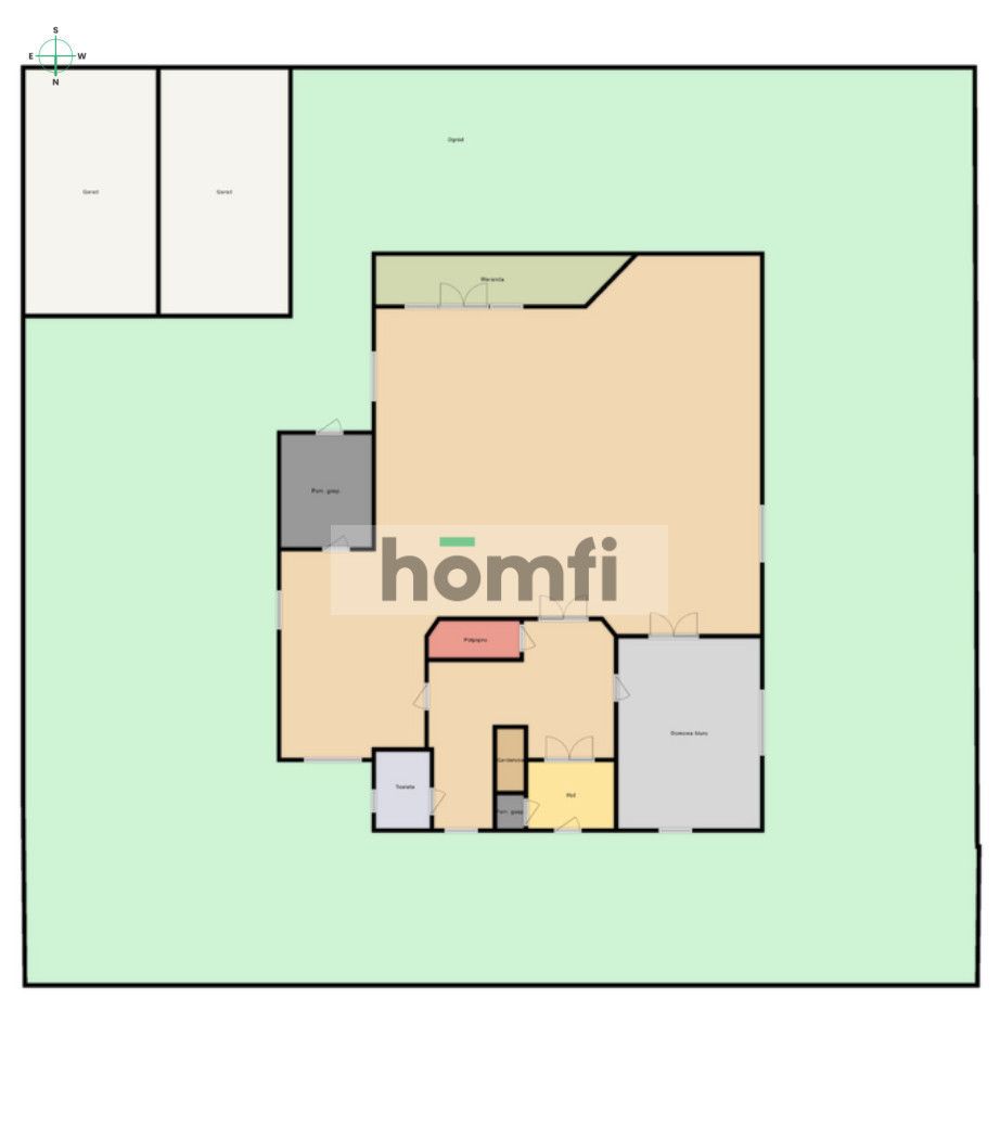 Przestronny dom z działką przy parku Julianowskim - Dom - Sprzedaż - Łódź, Bałuty