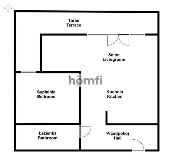 Wykończone, 2-pokojowe mieszkanie do wprowadzenia - Mieszkanie - Sprzedaż - Kraków, Krowodrza / Prądnik Biały