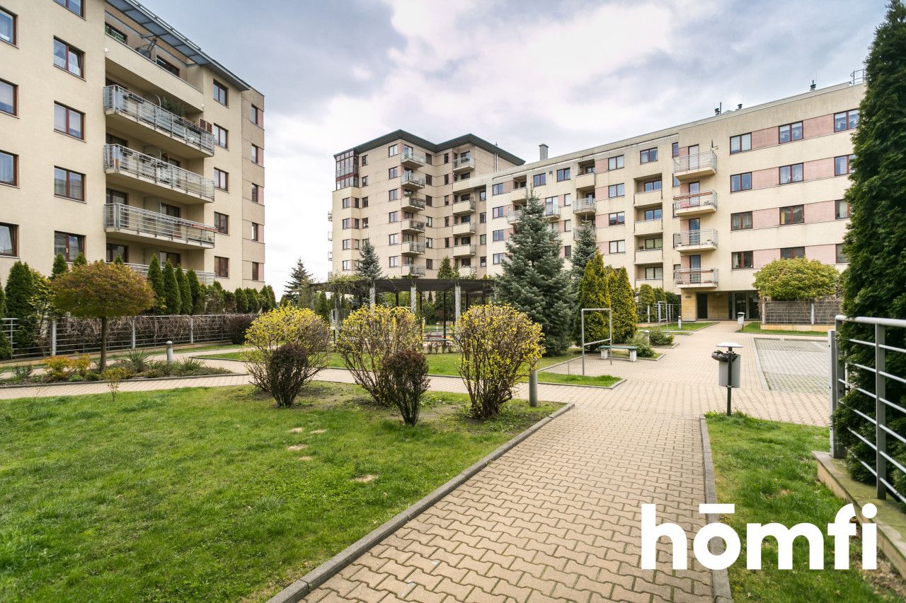 A two-room apartment with a large balcony, located in the European housing estate, guarded with security and monitoring - Apartment - Rent - Kraków, Ruczaj