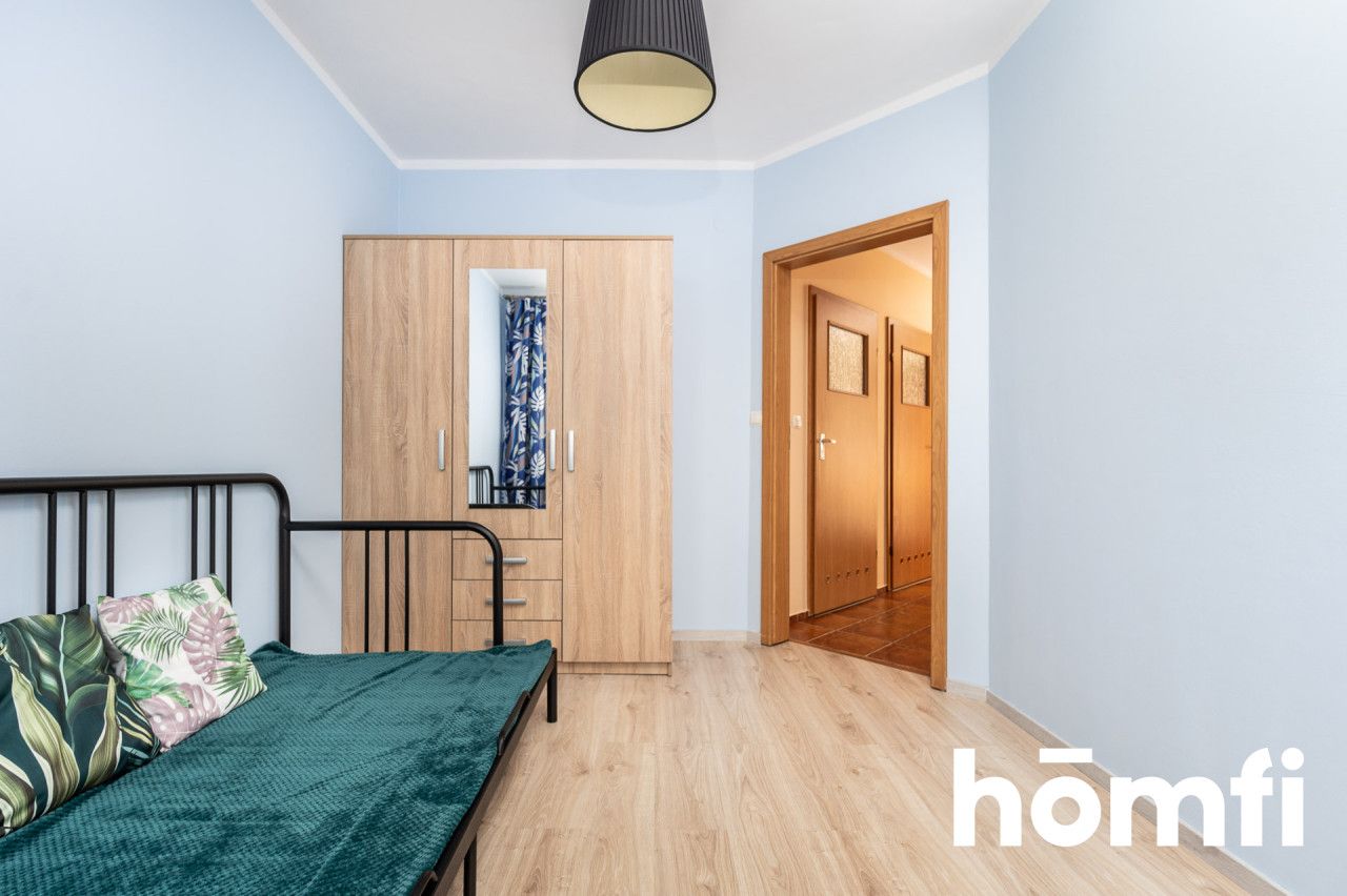 A two-room apartment with a large balcony, located in the European housing estate, guarded with security and monitoring - Apartment - Rent - Kraków, Ruczaj