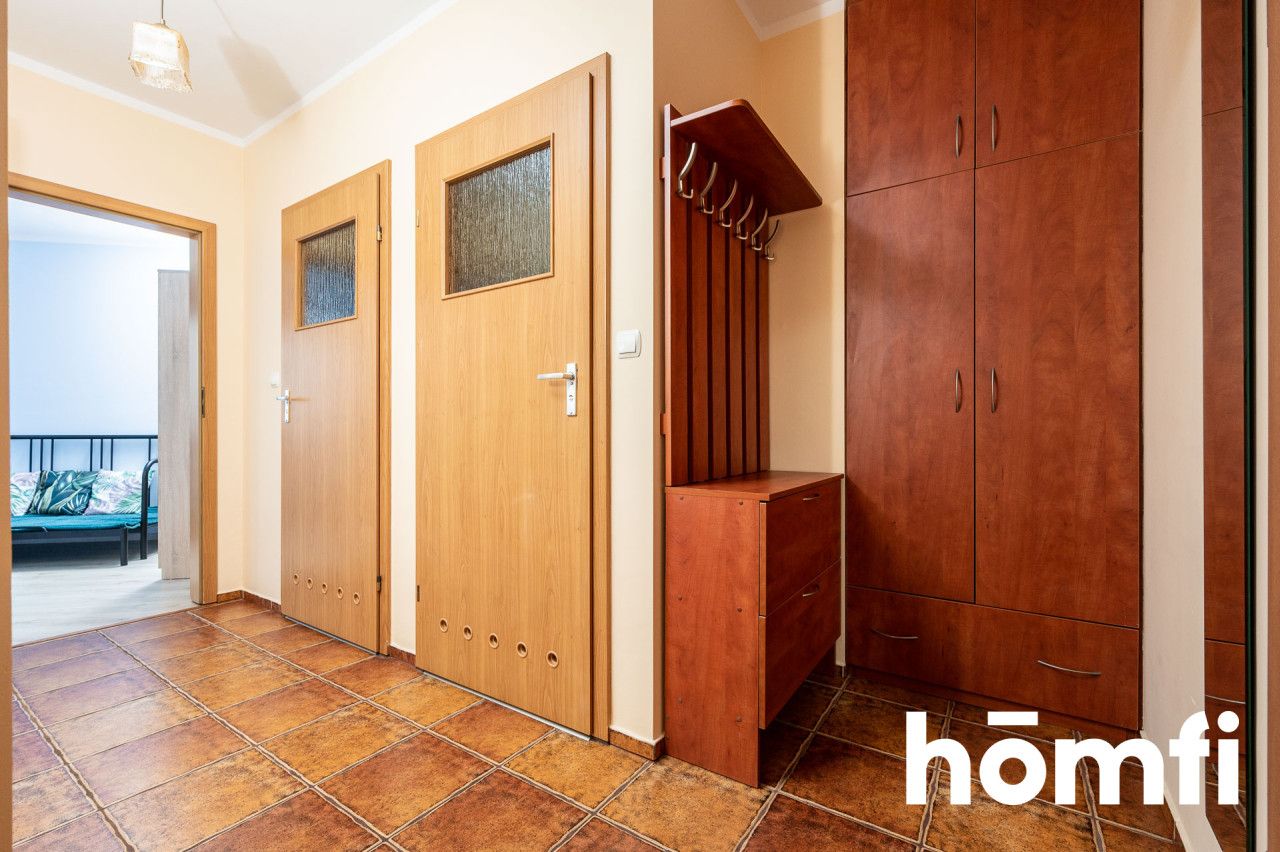 A two-room apartment with a large balcony, located in the European housing estate, guarded with security and monitoring - Apartment - Rent - Kraków, Ruczaj