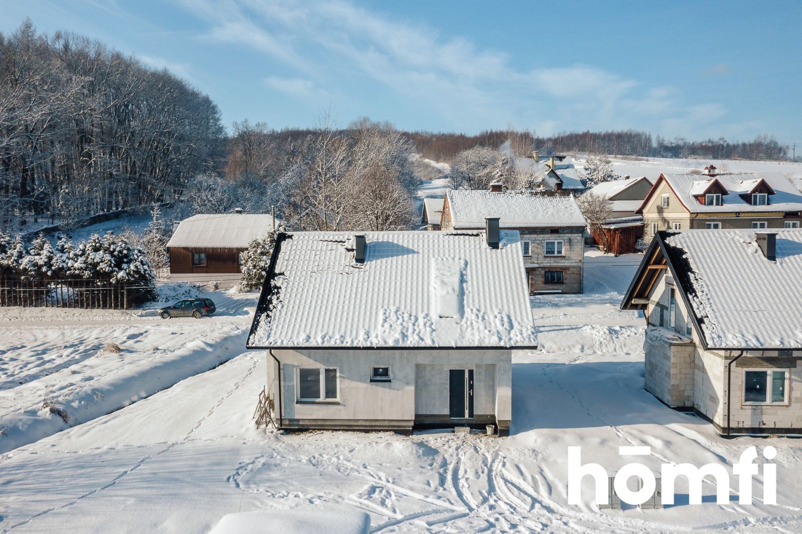 Domek Dynów - stan deweloperski! Atrakcyjna cena! - Dom - Sprzedaż - Rzeszowski, Dynów / Karolówka