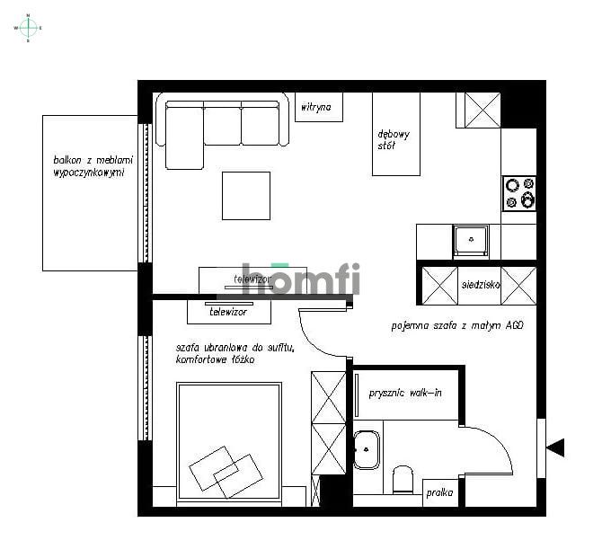 Comfortable and ready to move in BASTION WAŁOWA Apartment Rent