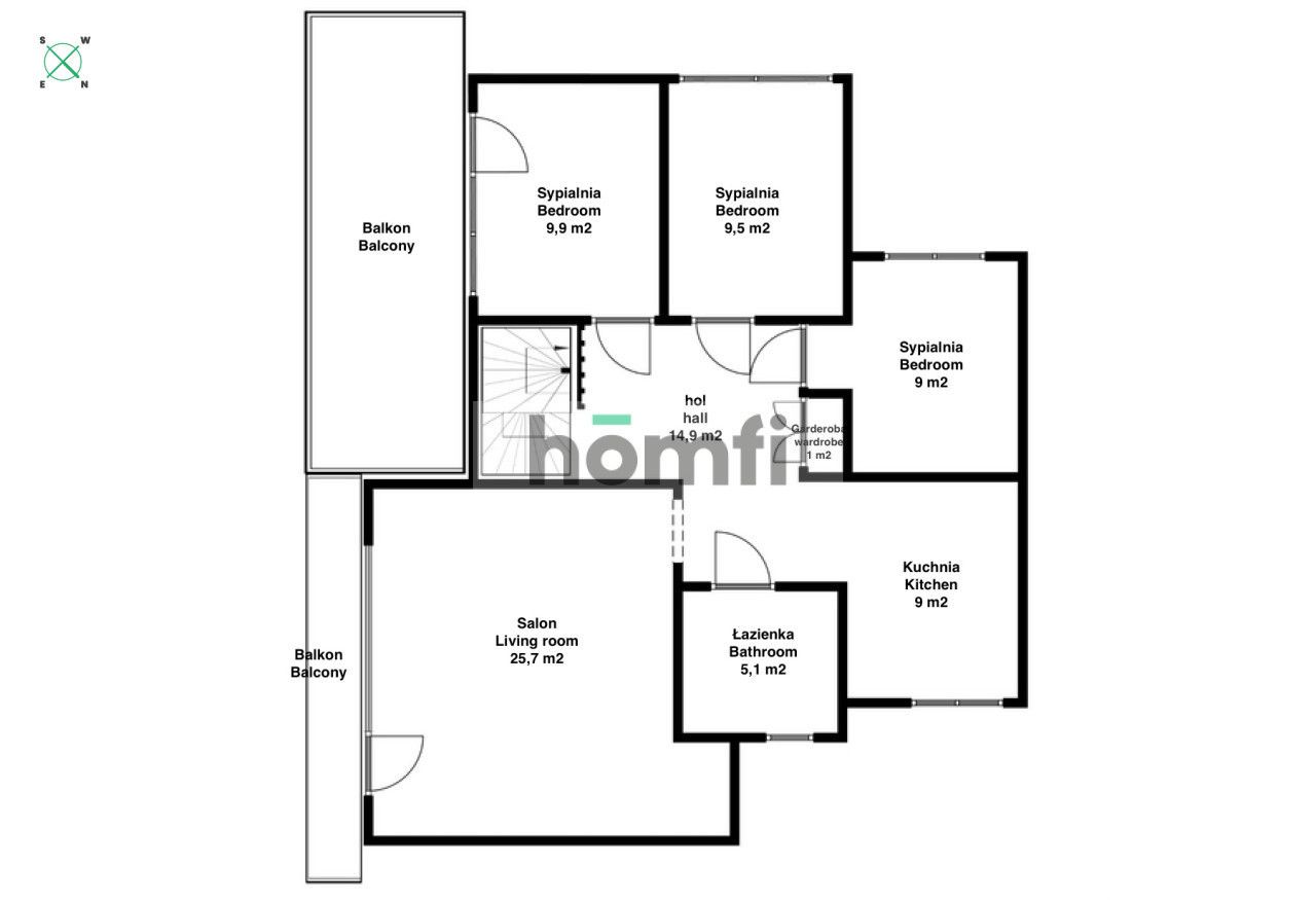 Dom z możliwością podziału na 2 mieszkania - Dom - Sprzedaż - Drawski, Kalisz Pomorski