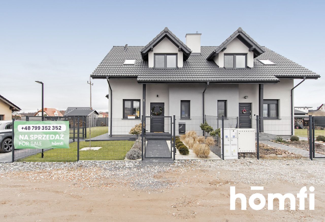 Elegancki dom bliźniak pod Poznaniem - Dom - Sprzedaż - Poznański, Kórnik / Biernatki