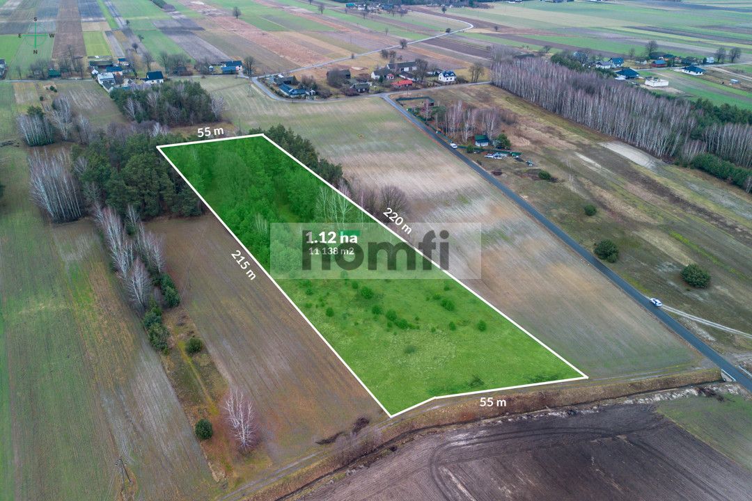 Działka z Warunkami Zabudowy na 8 domów - Działka - Sprzedaż - Zwoleński, Kazanów / Zakrzówek-Kolonia