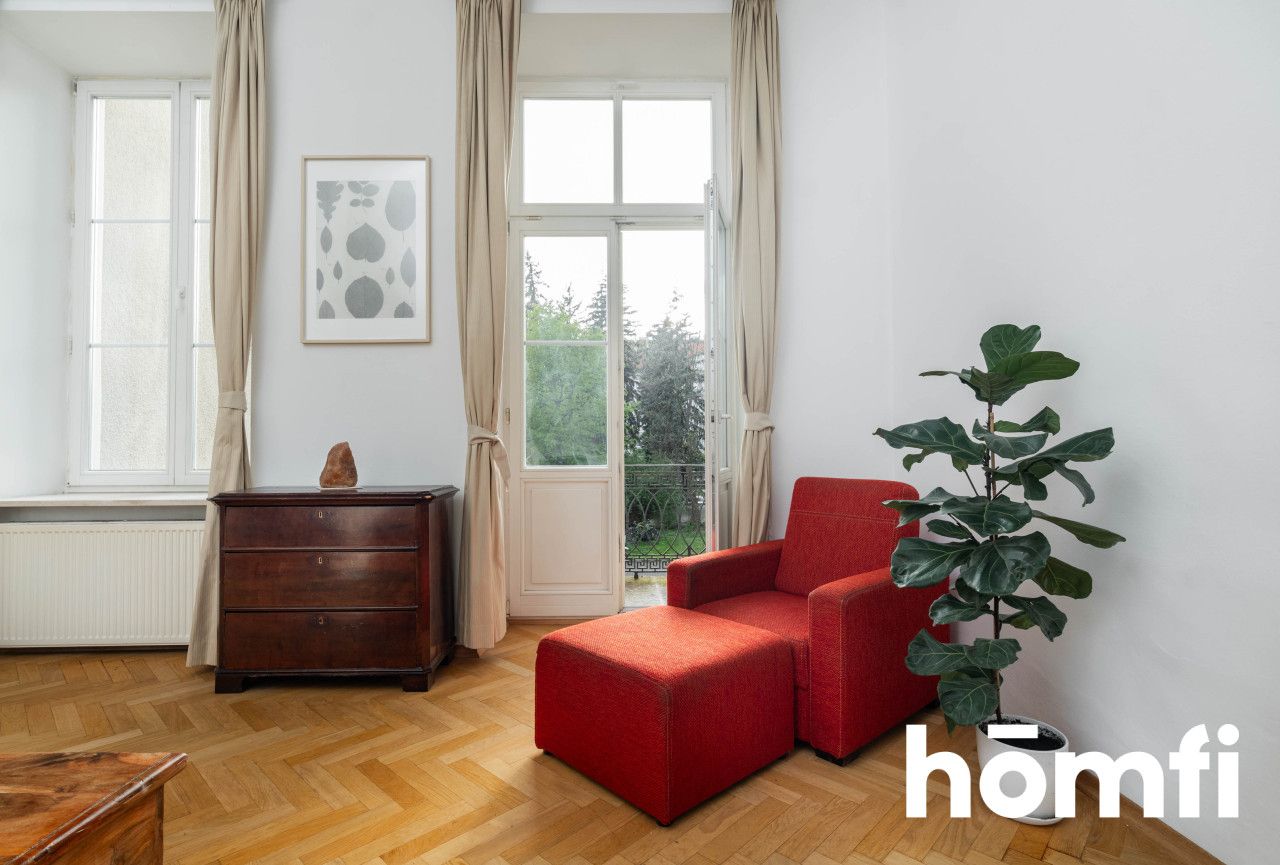 Klimatyczne 3-pok mieszkanie na Pięknej. 4,5 WYSOKIE!!! Antresola. - Mieszkanie - Wynajem - Warszawa, Śródmieście