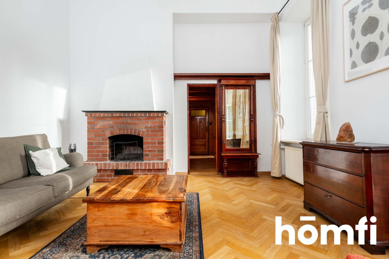 Klimatyczne 3-pok mieszkanie na Pięknej. 4,5 WYSOKIE!!! Antresola. - Mieszkanie - Wynajem - Warszawa, Śródmieście