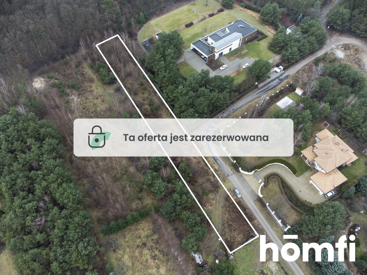 Attractive construction plot for sale in Puszczykowo - Plot - Sale - Poznański, Puszczykowo / Stare Puszczykowo