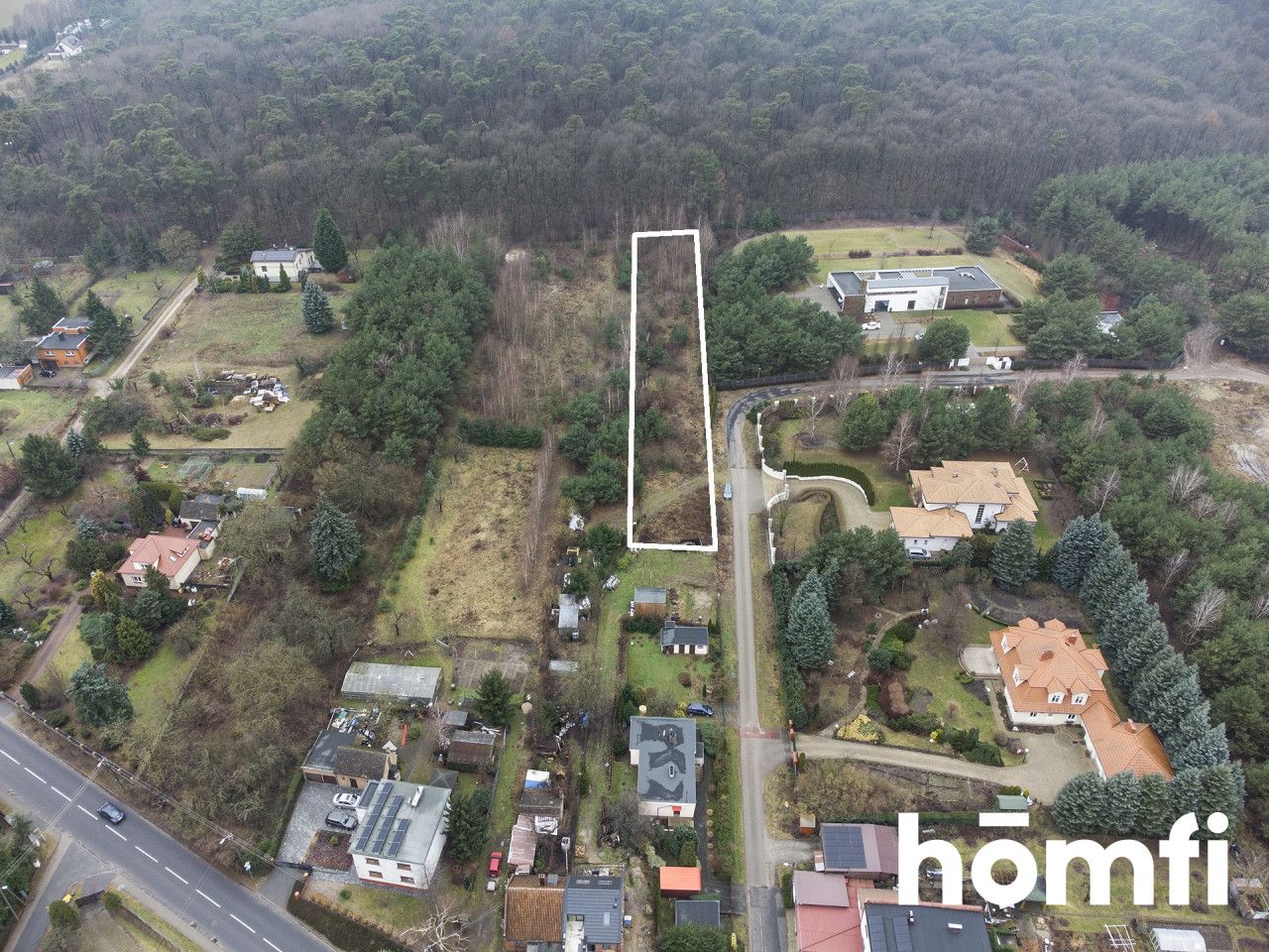 Attractive construction plot for sale in Puszczykowo - Plot - Sale - Poznański, Puszczykowo / Stare Puszczykowo