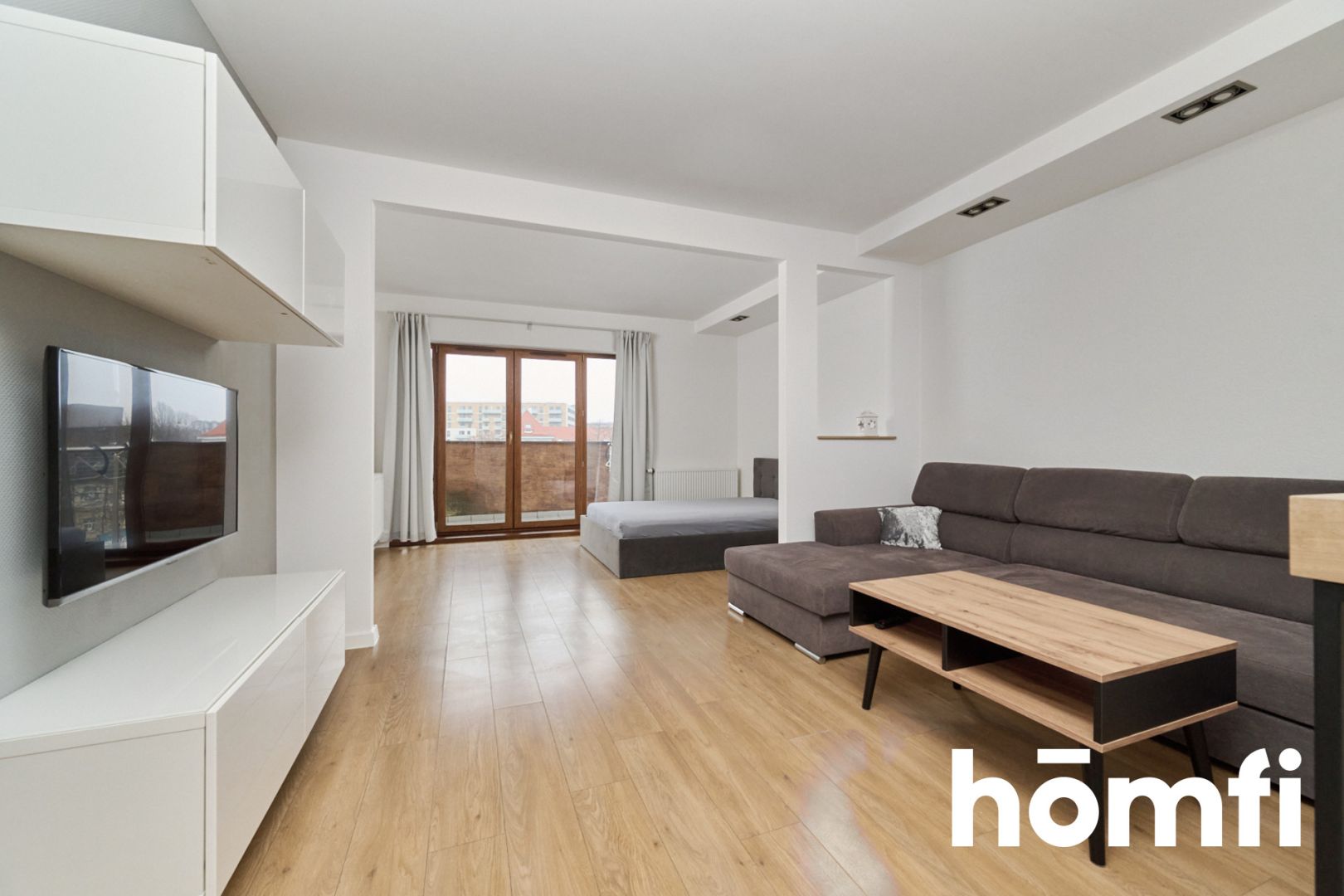 Studio 46 m2 City Center Dmowskiego street Apartment Rent Wrocław