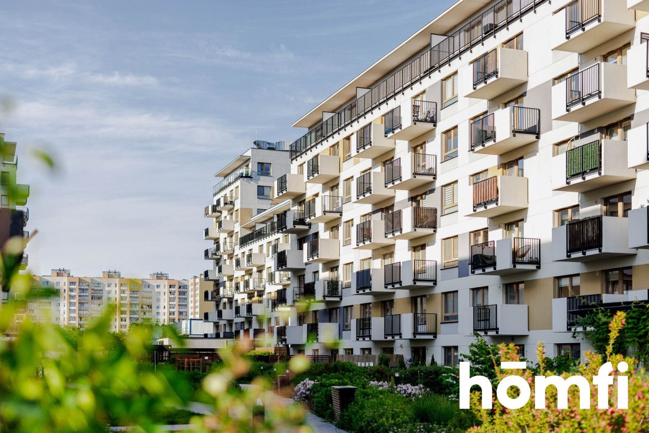 Kawalerka z ogrodem i garażem w nowym budownictwie - Mieszkanie - Sprzedaż - Warszawa, Praga-Południe / Gocław