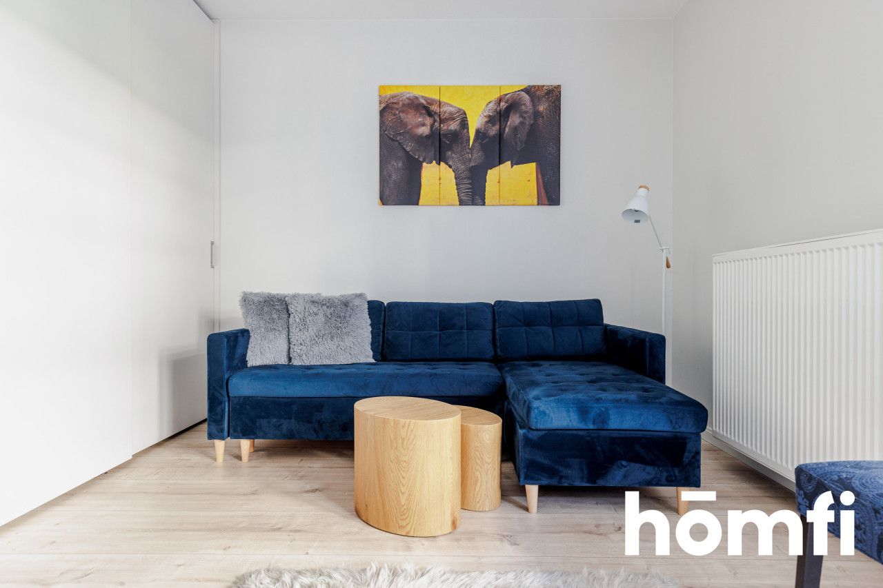 Kawalerka z ogrodem i garażem w nowym budownictwie - Mieszkanie - Sprzedaż - Warszawa, Praga-Południe / Gocław