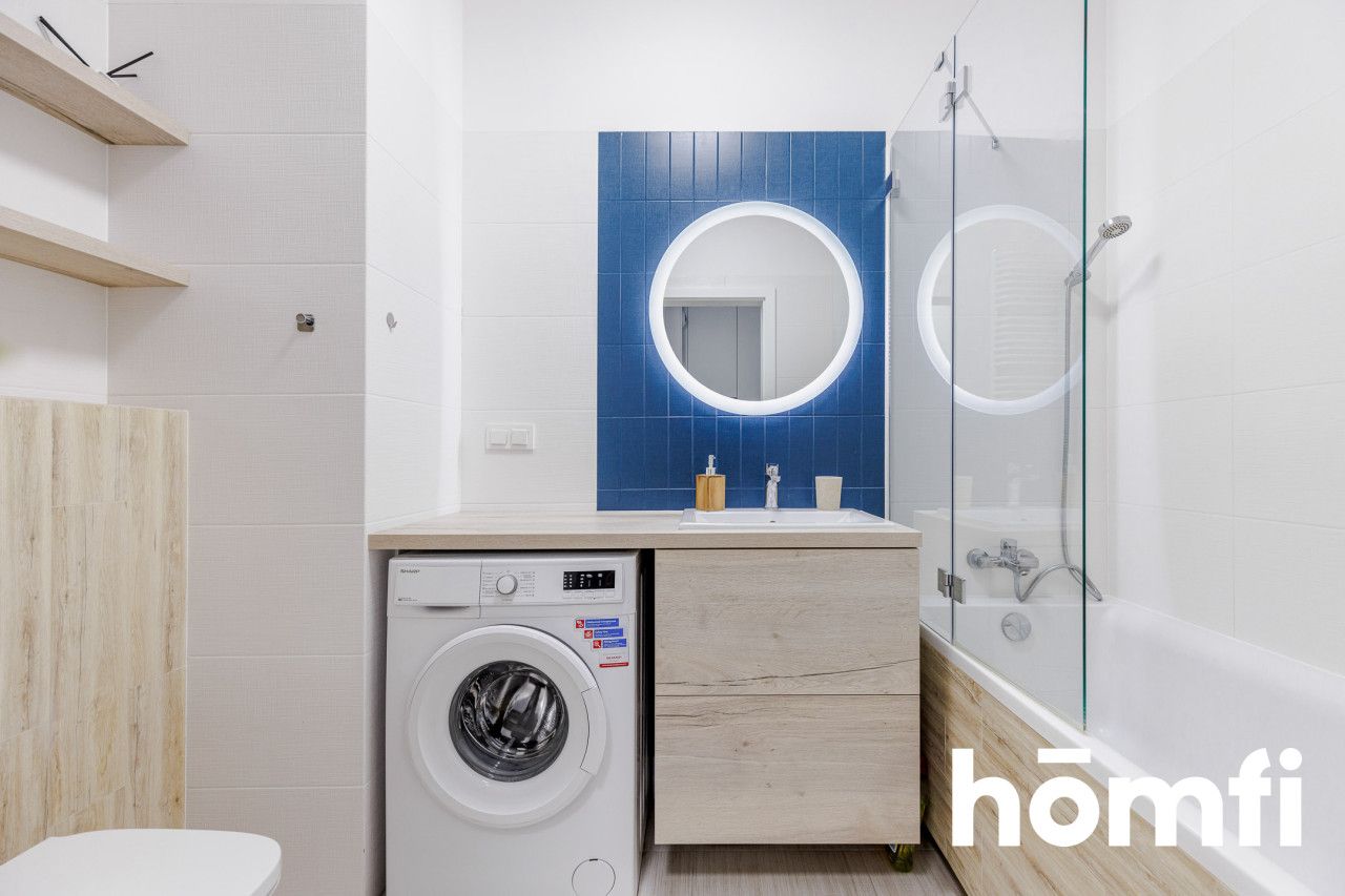 Kawalerka z ogrodem i garażem w nowym budownictwie - Mieszkanie - Sprzedaż - Warszawa, Praga-Południe / Gocław