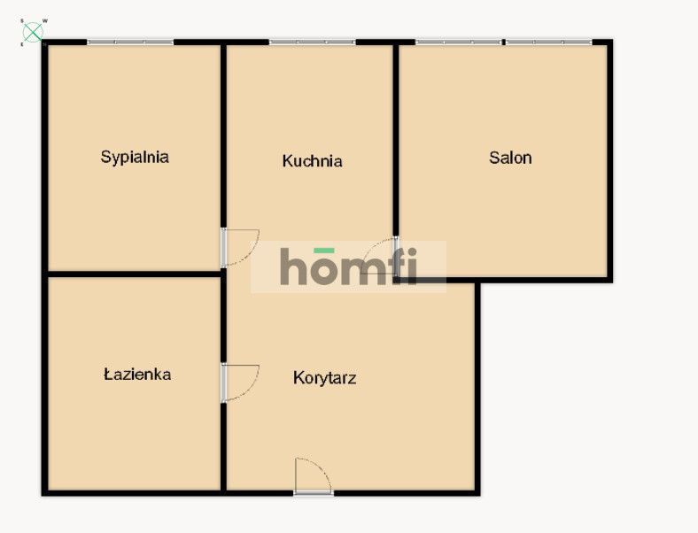 Słoneczne 2-pokojowe mieszkanie! - Mieszkanie - Sprzedaż - Wołomiński, Marki