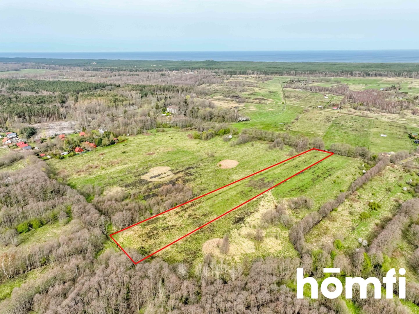 Beautiful plot next to the Sasino palace - Plot - Sale - Wejherowski, Choczewo / Sasino