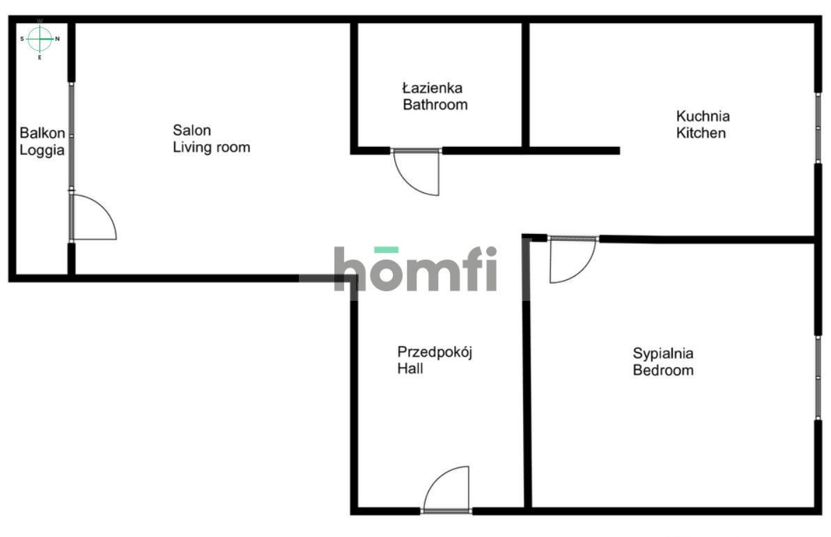 2-POKOJOWE MIESZKANIE Z ODDZIELNĄ KUCHNIĄ - Mieszkanie - Wynajem - Wrocław, Psie Pole / Osobowice