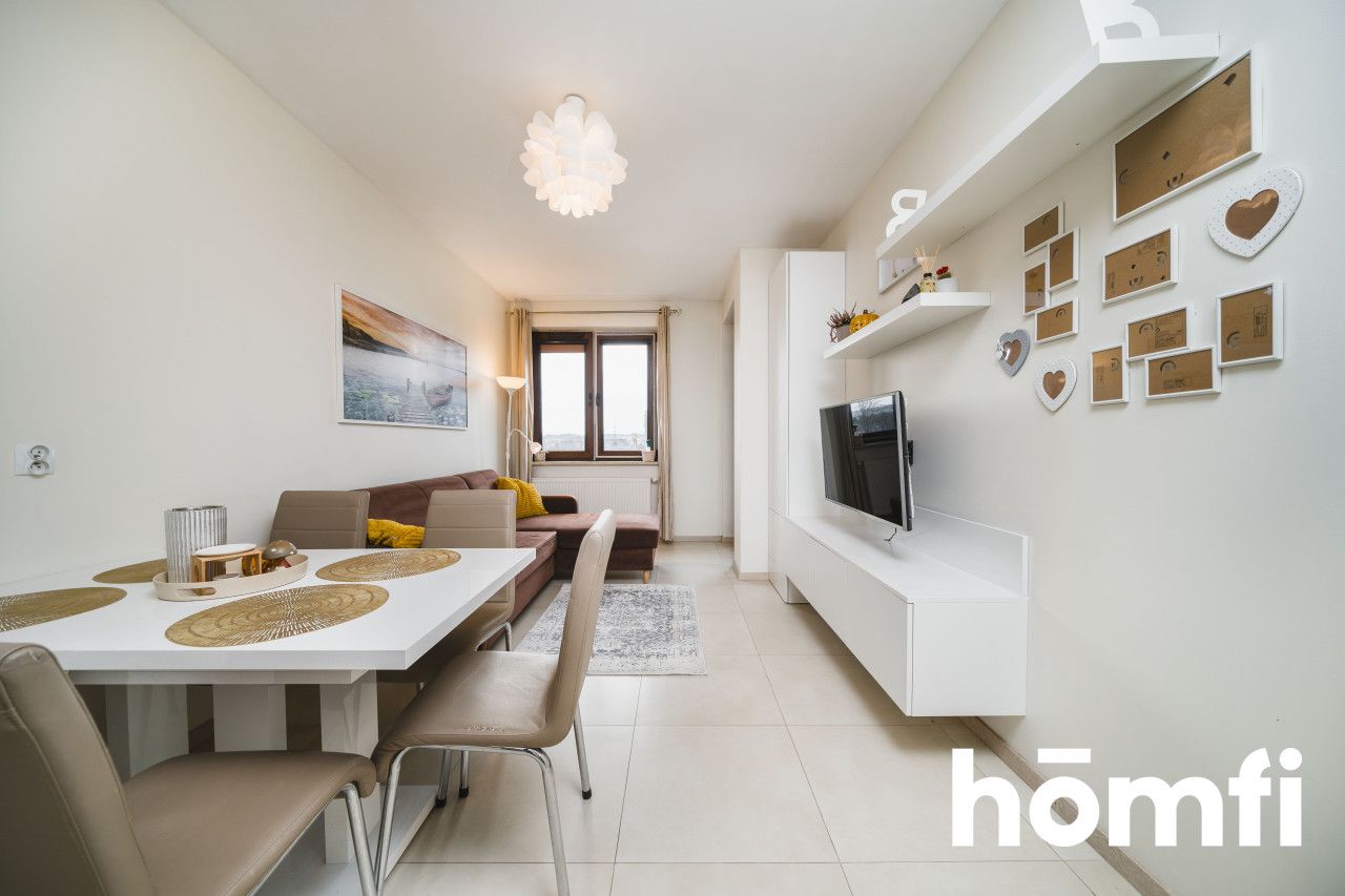 Na Zakolu Wisły, 40m²: świetne 2 pokoje z widokiem - Mieszkanie - Wynajem - Kraków, Zabłocie