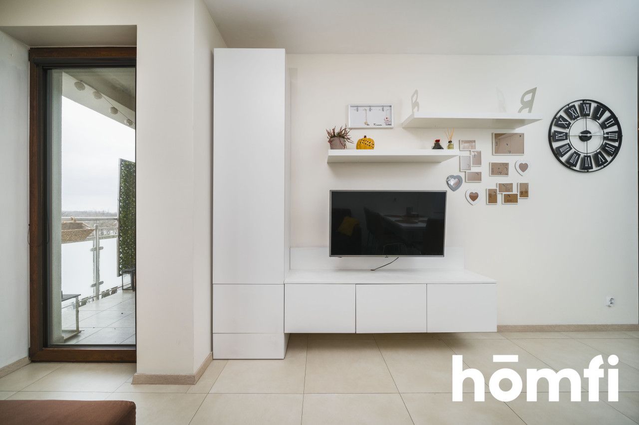 Na Zakolu Wisły, 40m²: świetne 2 pokoje z widokiem - Mieszkanie - Wynajem - Kraków, Zabłocie